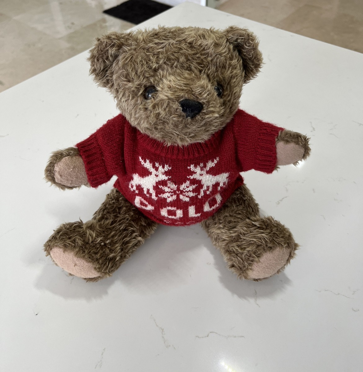 Vintage 90s Ralph Lauren Polo Teddy Bear Plush Reindeer Vintage 90s Ralph Lauren Polo Teddy Bear Plush Reindeer