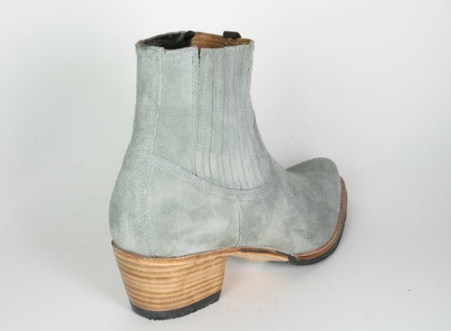 12380 Sendra Stivaletti LIA Serraje Grigio Camoscio Grigio Cucito A Mano - Bild 6 von 6