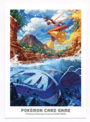 ポケモンカードゲーム Kaion Pokemon Card Korean Groudon EX 015/034 & Kyogre 006/034 Double