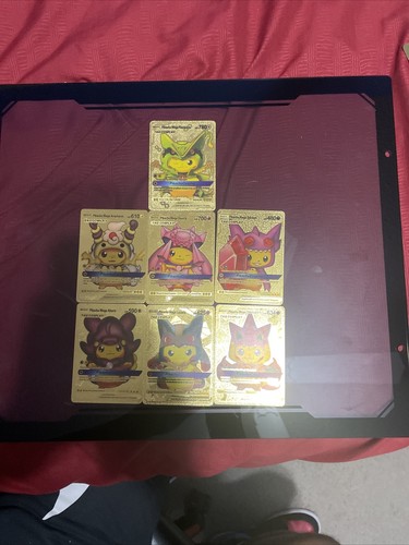 Pikachu Costume Cards