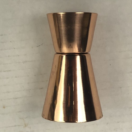 Copper Liquor Double Shot Jigger 1 & 2 OZ CUP - Picture 2 of 4