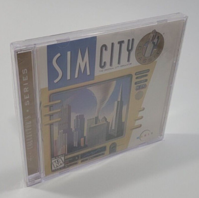 Sim City Classic Collector's Series (PC/Mac CD-ROM, 1996) ~ New