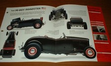 1932 Ford Hi-Boy Roadster Original Imp Brochure Specs Info 32 Hiboy High Highboy