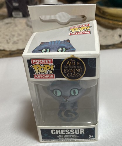 Funko Pocket POP Keychain, Chessur Disney Alice Looking Glass NEW - Picture 3 of 3