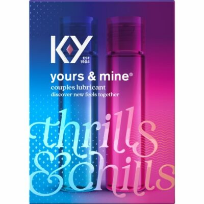 K-Y KY Yours & Mine Couples Tingling Warming Lubricant