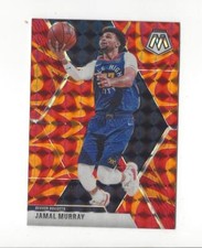 2019-20 Panini Mosaic Mosaic Orange Reactive #141 Jamal Murray Nuggets