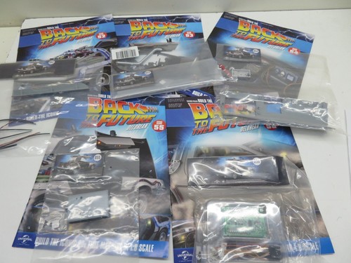 Fanhome DeAgostini Build Your Own DELOREAN BACK TO THE FUTURE AUSGABEN 52-56 REF8