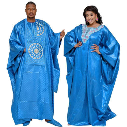 2024 neues afrikanisches Paar Kleid traditionelles besticktes Kleid - Bild 3 von 29