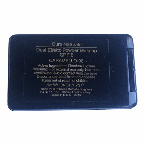 Princess Marcella Borghese Dual Effetto Powder SPF 8 CARAMELLO 0.04 Oz. NWOB HTF - Picture 8 of 16