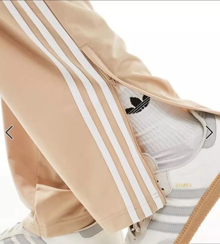 Adidas Originals Pantaloni da Pista Uomo Small AdiColor Firebird Magic Beige IY9894 - Foto 3 di 8