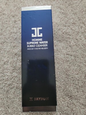 Nib JAYJUN Homme Supreme Water Bubble Cleanser, 150ml, 5 oz  Peptide Shave Cream