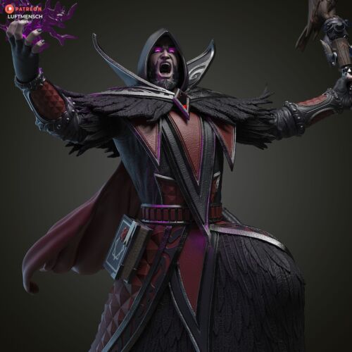 Medivh Figur, World of Warcraft, 3D Druck Wow - Bild 9 von 11