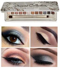 Pure Cosmetics Stripped Collection Eye shadow Palette 12 Colors Shimmer & Matte