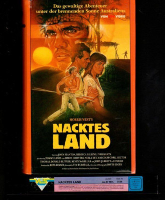 VPS Video Hartbox  John Stanton   NACKTES LAND   VHS Rarität  