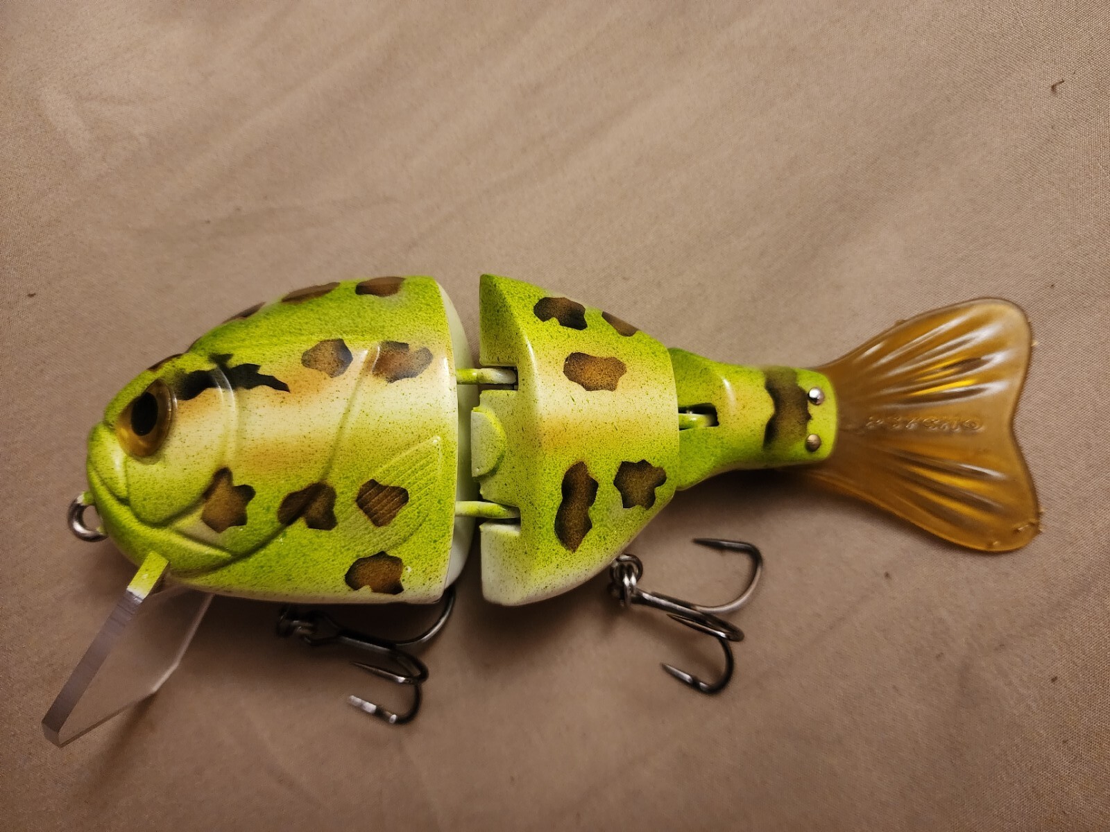 Lanciotti Lures 3pc Psycho Gill Swimbait Painted By Illude Bait Co. - Image 8