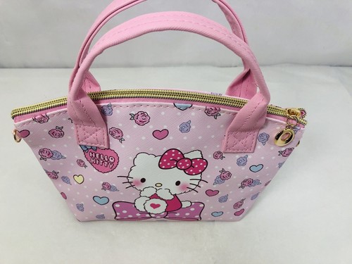 Hello Kitty, Mini Pink Crossbody Bag Purse With Strap Unused CLEAN - Picture 9 of 12