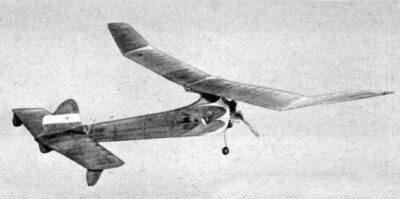 Blitz Buggy F/F Gas 62'' Wingspan RC Model Airplane Printed Plans & Templates