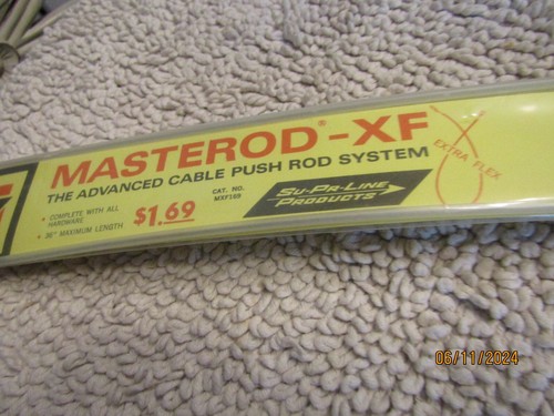 Su-Pr-Line MXF169 Masterod-XF Cable Push Rod System NOS NIB NIP Made in USA - Picture 3 of 6