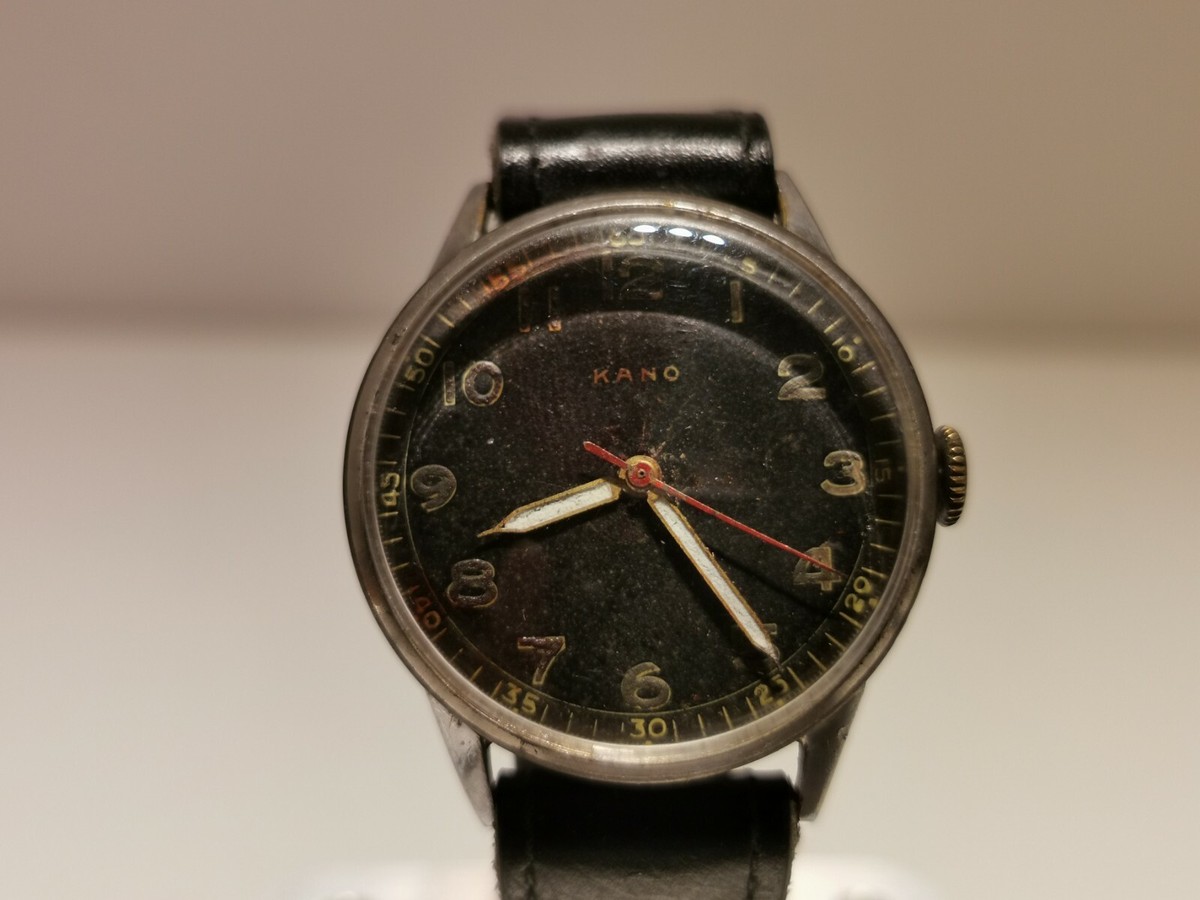 VINTAGE WW2 RARE GERMANY ARMY MILITARY MEN'S MECHANICAL WATCH