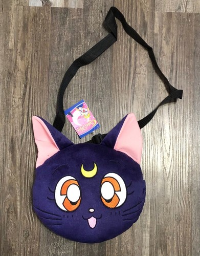 Sailor Moon Luna Plush Crossbody Bag New with Tags