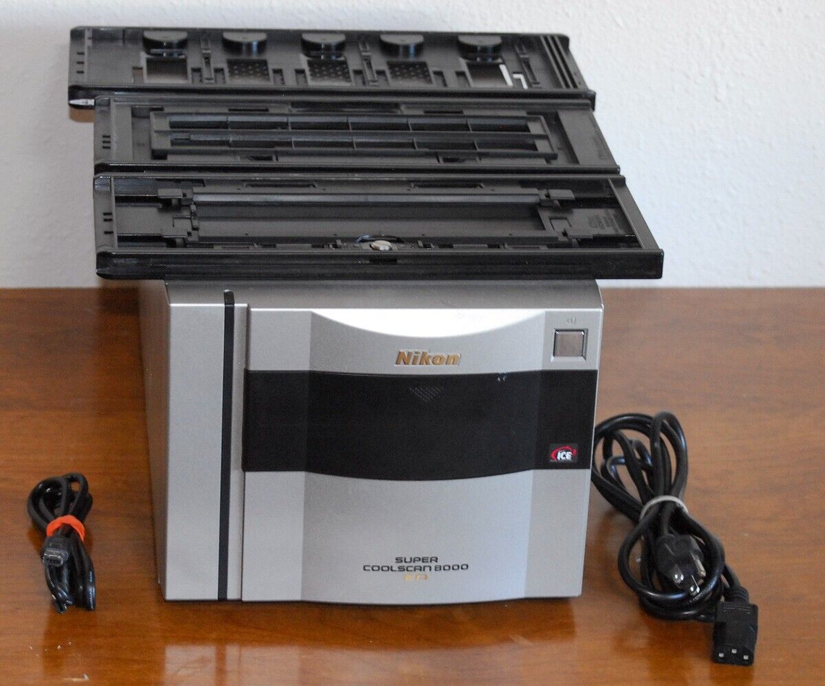 Nikon Super Coolscan 8000 ED Dedicated Film Scanner 4000 dpi Nikon Super Coolscan 8000 ED Dedicated Film Scanner 4000 dpi