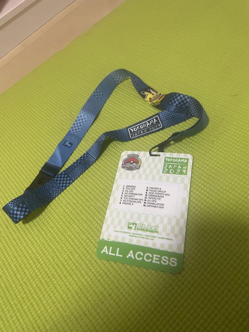 Wcs2023 Pokemon All Access Badge | eBay
