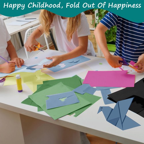 A4 Sugar Paper Art & Crafts Scrapbook Origami DIY Colourful Papers WHOLESALE BUY - Picture 15 of 17