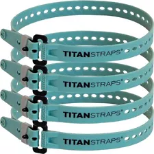 Titan Straps 4 Mini Straps 15 In, Slate TSM-0515X4-SLT