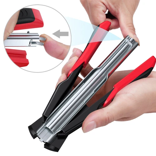 Hog Ring Gun Pliers C-Clip Auto Feed Fence Fencing + 2500pcs Nailer Wire Ringer - Bild 5 von 14