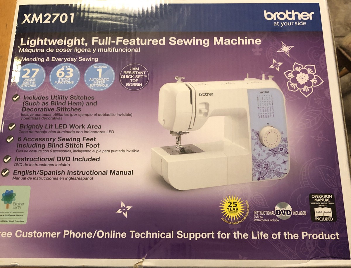 Brother XM2701 Lightweight Full Featured Sewing Machine 