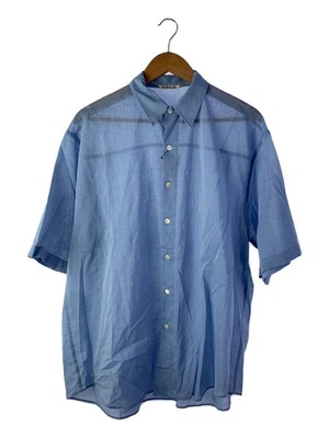 AURALEE short sleeve shirt 3 cotton Blue A24SS02VO Used | eBay