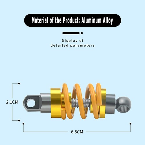 1 PCS Car Shock Absorber Keychain Keyring Spring Shock Absorber Keyring Coilover - 第 3/13 張圖片