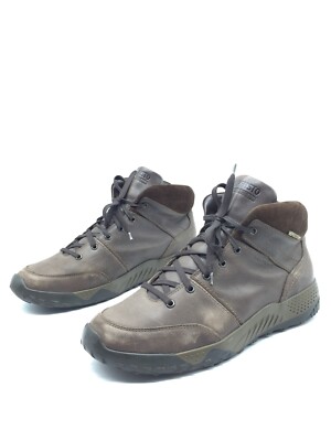 Mephisto City Hiker Botas De Cuero Marrón Para Hombres T.46 US.11 1/2 UK.11