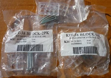 (6) Hunter Douglas 3/8" Spacer Block KIT-38 Extensions for Blinds Rollers Shades