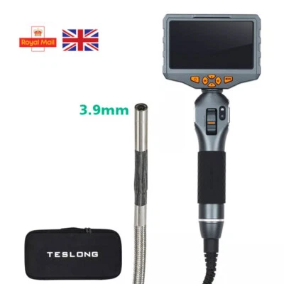 TESLONG TD500 3.9MM Articulating Borescope 1080P 2-Way 210° Steering Endoscope