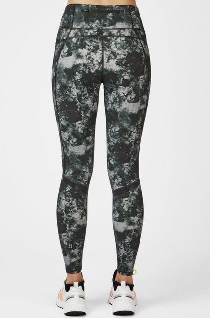 Running Leggings- Elephant Camo Print 
