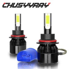 For Ford F 150 1987-1991 - 2X 9004 HB5 Front LED Headlight Bulbs High / Low Beam