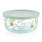 Special Edition Pyrex Star Wars Baby Yoda The Child Grogu Covered 4 Cup Bowl New