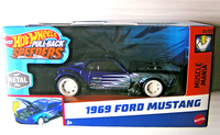 Hot Wheels Pull-Back Speeders - 1969 Ford Mustang - Muscle Mania 2024 - HWH51