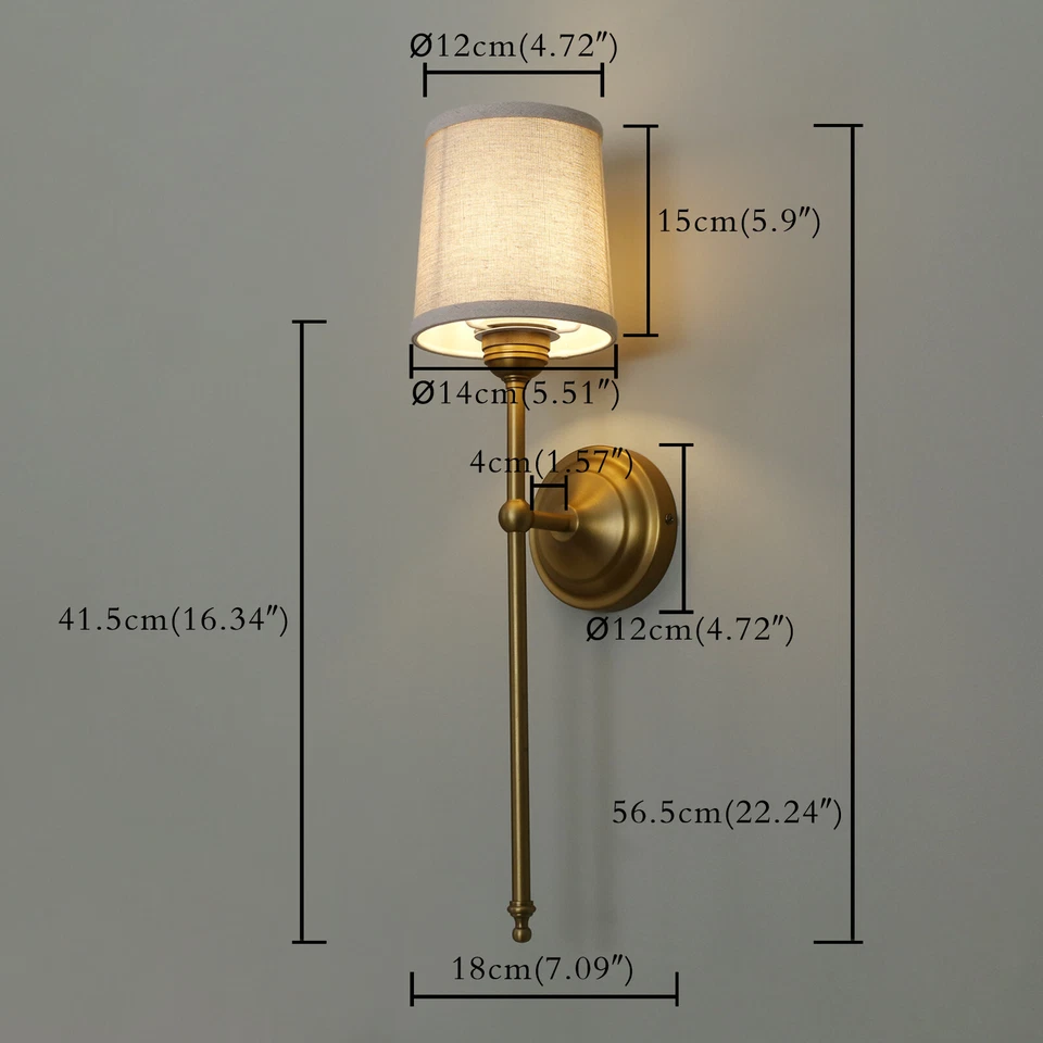 Set of 2 Dimmable Battery Operated Wall Light Sconce Wireless Rechargeable Lamp - image 2 of 4