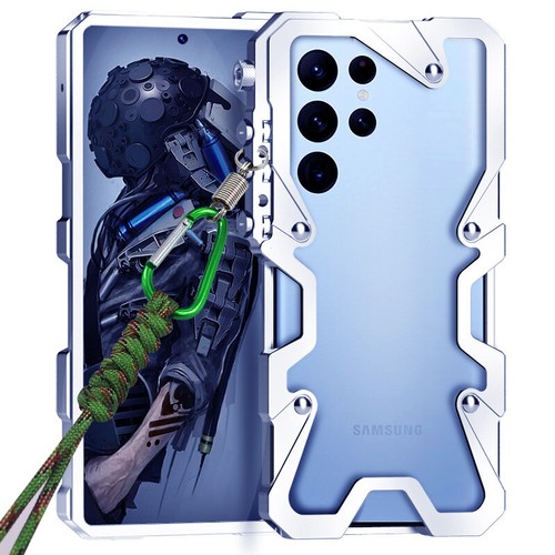 Funda protectora de parachoques de metal y aluminio para Samsung S25 S24 S23 S22 Ultra + S21 S20 FE - Imagen 2 de 26