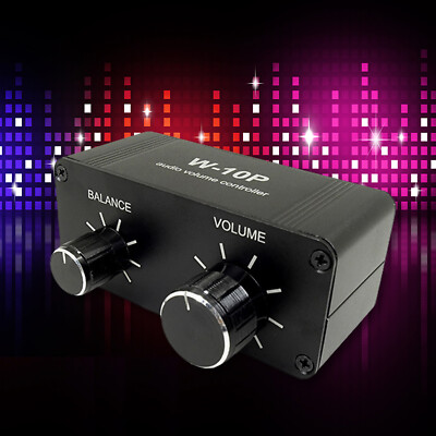 Music Sound Volume Controller Dual Channel Stereo Adjuster
