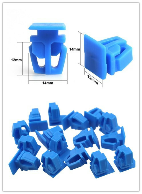 20x Côté De La Jupe & SEUIL GARNITURE Moulée CLIPS- Quelques HONDA CIVIC & Jazz - Foto 11