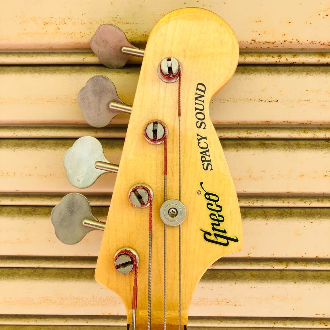 Greco Spacy Sound Electric Bass with Gig Bag Sold As-Is From