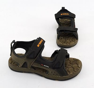 Sandalen Mc Kinley Klettverschluss Synthetik olive grau Gr. 7 = 40
