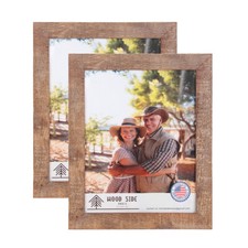 Rustic Barnwood Picture Frames - Natural Reclaimed Solid Wood, Farmhouse Design