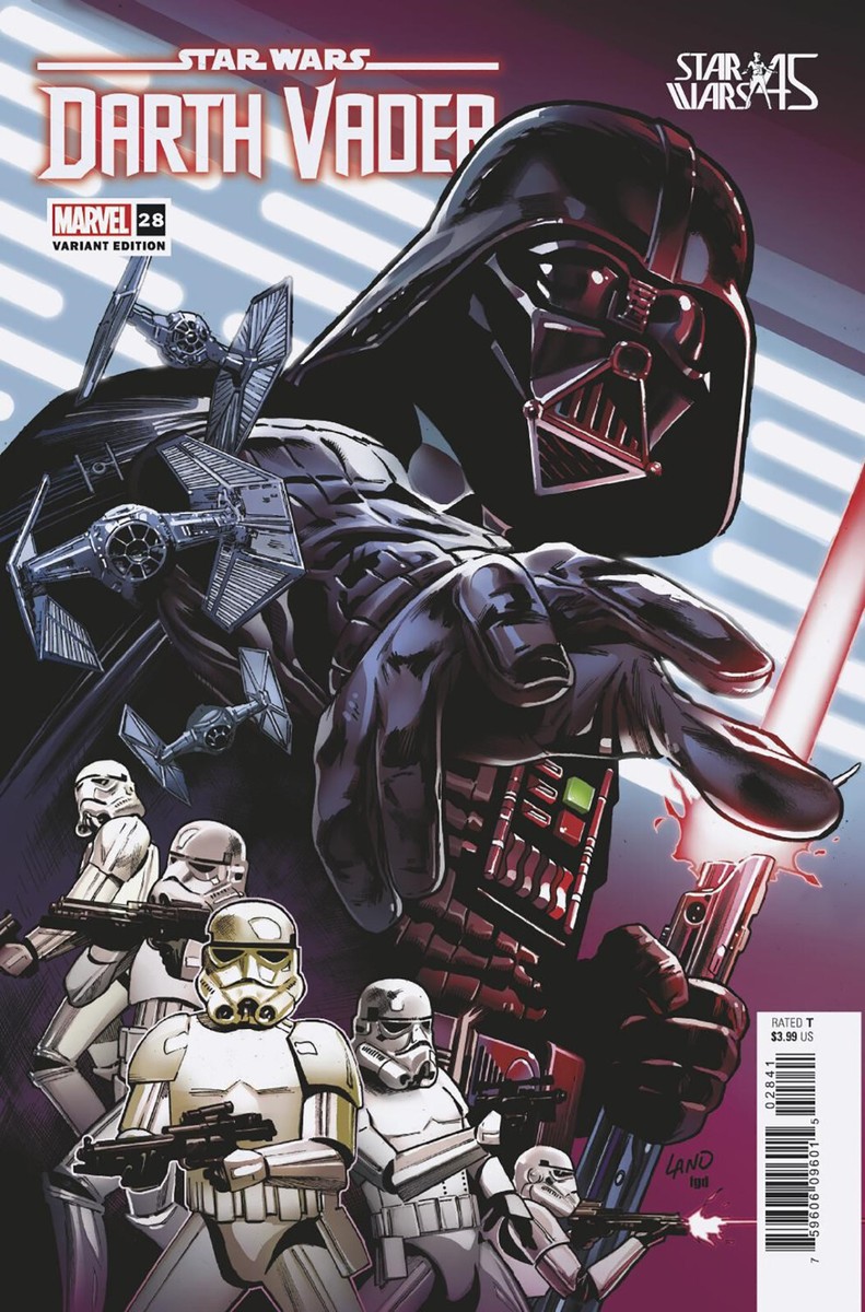 STAR WARS: DARTH VADER #28 (GREG LAND 45TH ANNIVERSARY