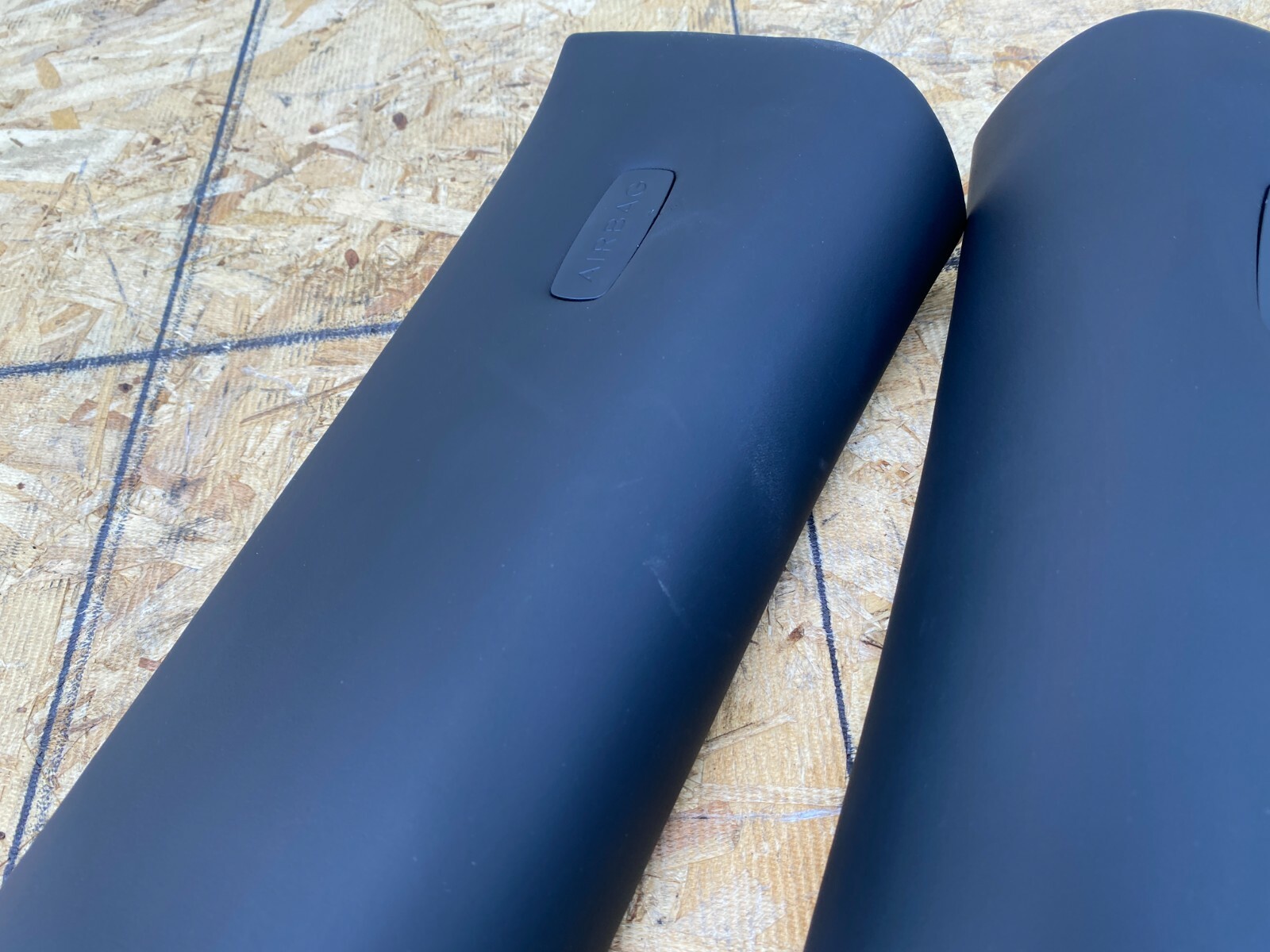 A PILLAR LEFT RIGHT COVER BLACK SET BENTLEY CONTINENTAL FLYING SPUR 06-12 OEM
