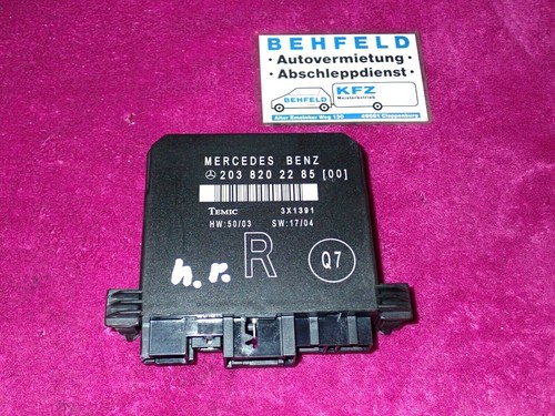 🔹Mercedes C S203 W203 Kombi Steuergerät Tür hinten 👍TOP ANGEBOT⭐⭐⭐⭐⭐2038202285