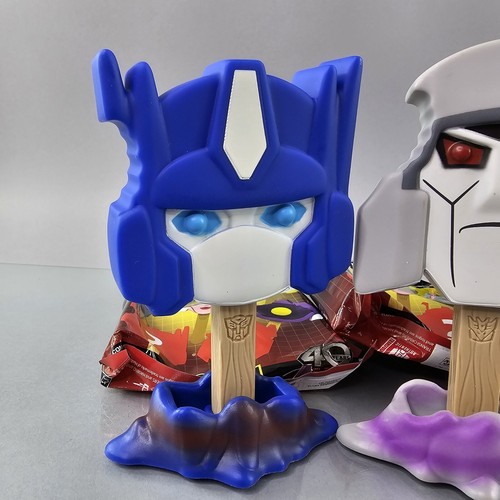 Culturefly Meltz Transformers Mystery Vinyl Ice Cream Bar Figures SET OF 4 - Picture 2 of 7